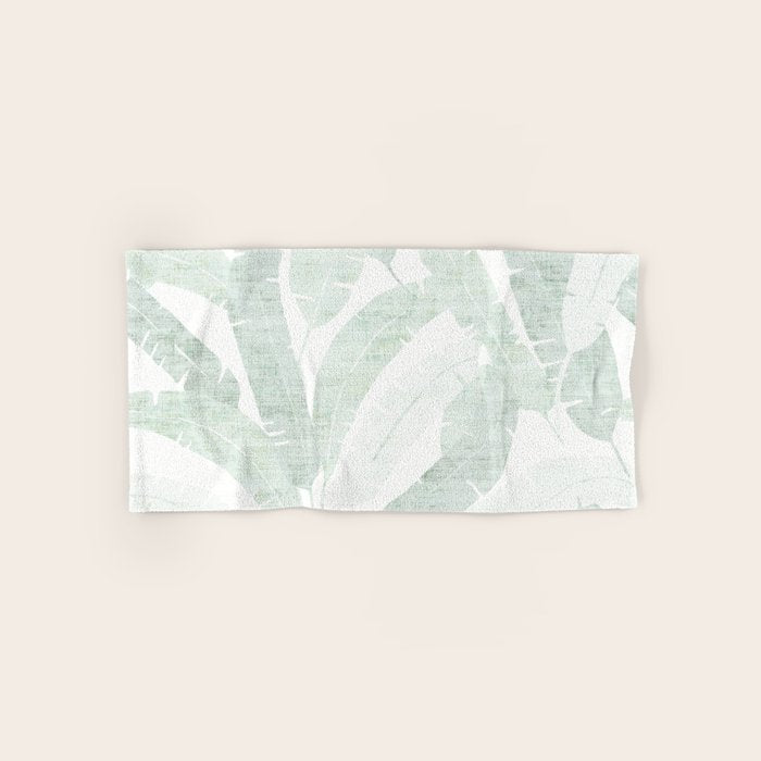 BANANA LEAF LIGHT Bath Towel Gallery Image 1
