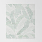 BANANA LEAF LIGHT Throw Blanket Gallery Image 2