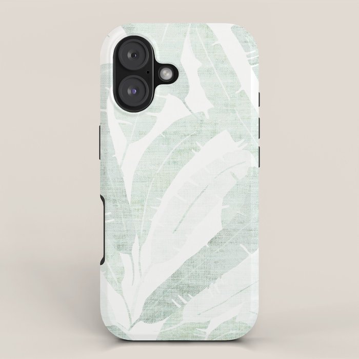 BANANA LEAF LIGHT iPhone Case Gallery Image 1