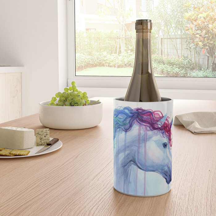 Magical Rainbow Unicorn Wine Chiller Gallery Image 4