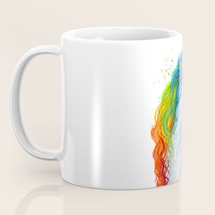 Magical Rainbow Unicorn Coffee Mug Gallery Image 3