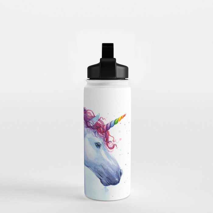 Magical Rainbow Unicorn Water Bottle Gallery Image 2