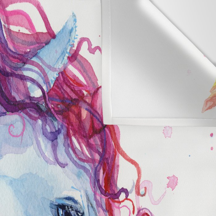 Magical Rainbow Unicorn Wall Tapestry Gallery Image 3