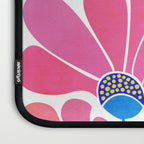 Pink Wildflowers - Floral Illustration Laptop Sleeve Gallery Image 3