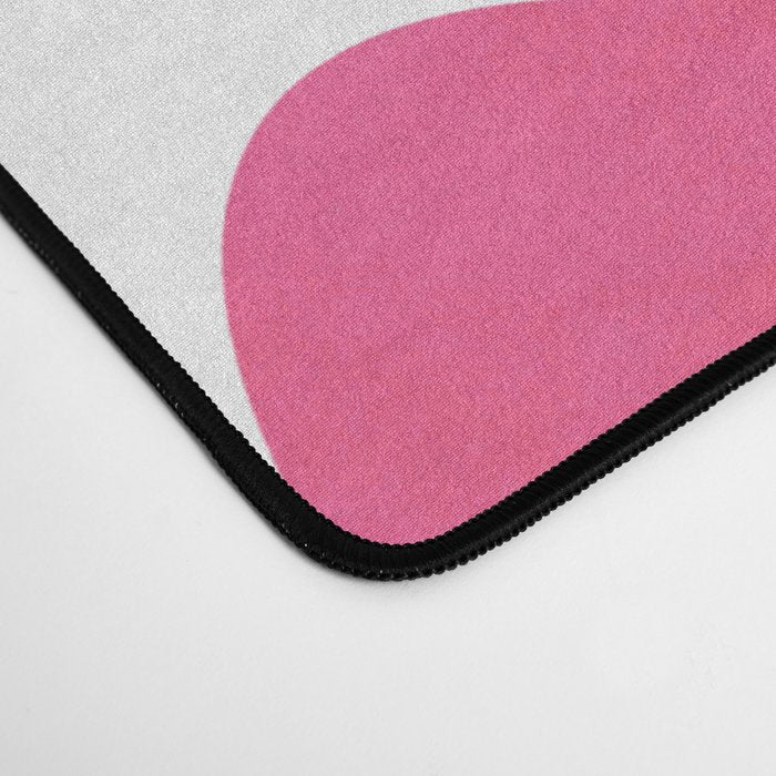 Pink Wildflowers - Floral Illustration Desk Mat Gallery Image 4