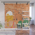 Travelist Wall Mural Gallery Image 1