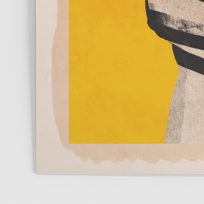 Modern Abstract Art Face 20 Poster Gallery Image 3