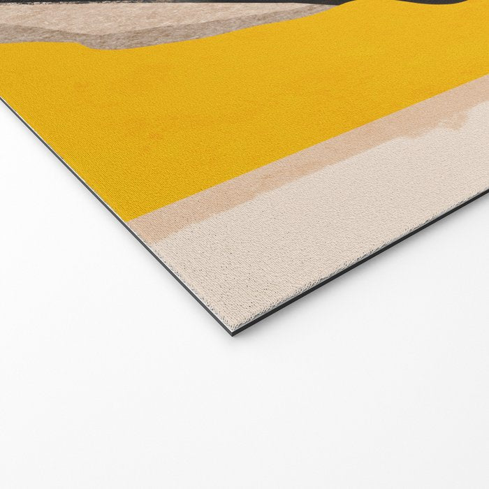 Modern Abstract Art Face 20 Welcome Mat Gallery Image 2