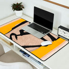 Modern Abstract Art Face 20 Desk Mat Gallery Image 2