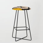 Modern Abstract Art Face 20 Stool Gallery Image 1