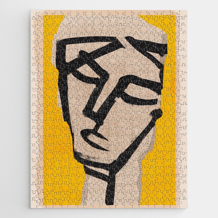 Modern Abstract Art Face 20 Jigsaw Puzzle Gallery Image 1