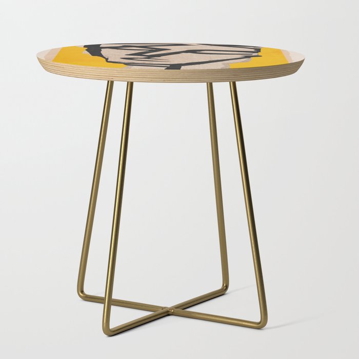 Modern Abstract Art Face 20 Side Table Gallery Image 1