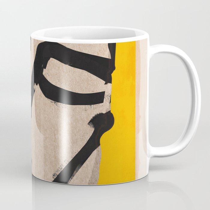 Modern Abstract Art Face 20 Coffee Mug Gallery Image 1