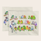 Lovebird Placemat Gallery Image 1