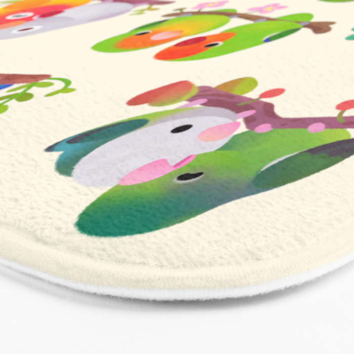 Lovebird Bath Mat Gallery Image 3