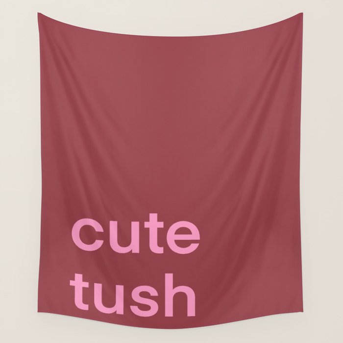 Cute Tush Wall Tapestry Gallery Image 1