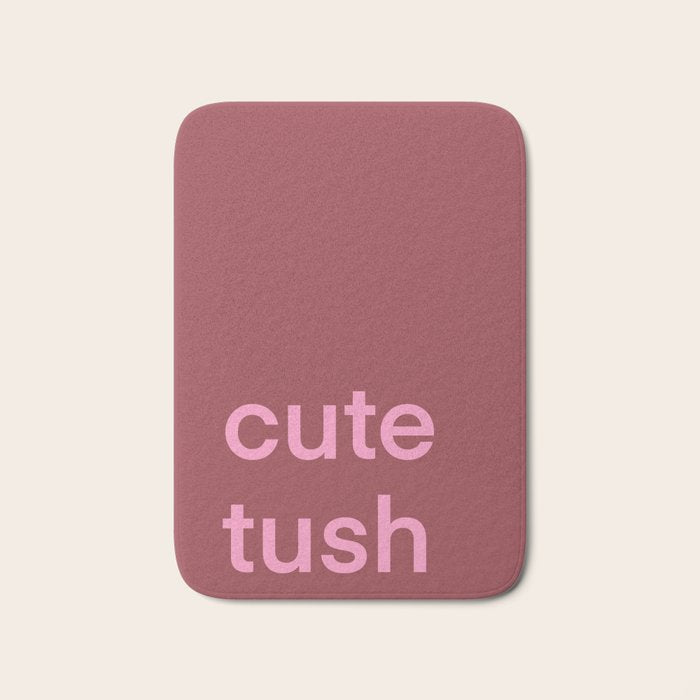 Cute Tush Bath Mat Gallery Image 1