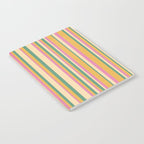 Classic Stripes XIX - Boho Vintage Notebook Gallery Image 2