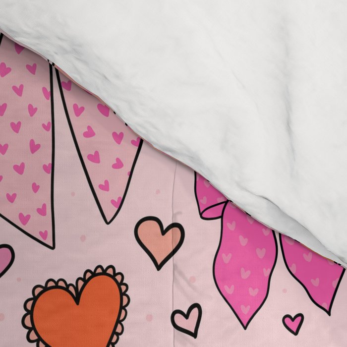 Valentine Bow Print Comforter Gallery Image 4