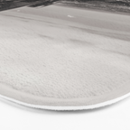 Mountain Tourist Binoculars Black and White Bath Mat Gallery Image 3