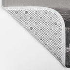 Mountain Tourist Binoculars Black and White Bath Mat Gallery Image 2