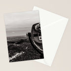 Mountain Tourist Binoculars Black and White Stationery Card Gallery Image 2