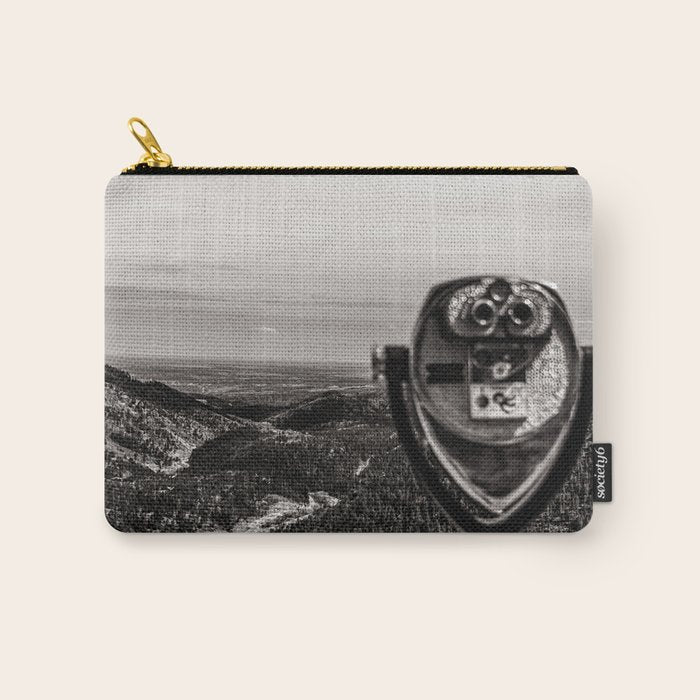 Mountain Tourist Binoculars Black and White Carry All Pouch Gallery Image 1