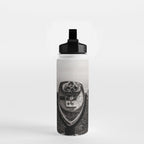 Mountain Tourist Binoculars Black and White Water Bottle Gallery Image 2
