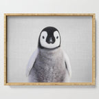 Baby Penguin - Colorful Serving Tray Gallery Image 1
