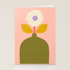 Colorful Modern Floral Vase  Stationery Card Gallery Image 2