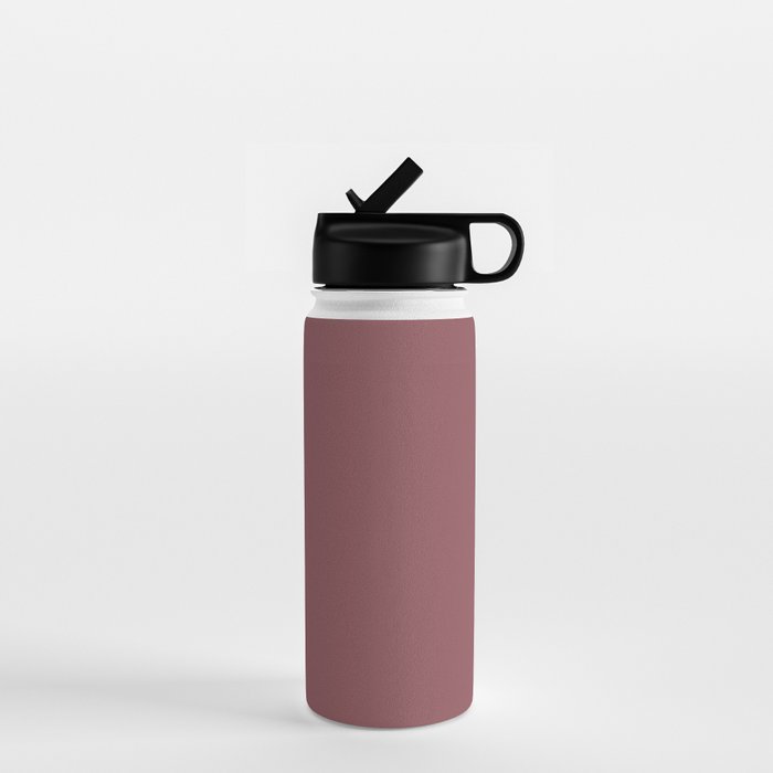 Solid Colors - Dusty Rose Water Bottle Gallery Image 1