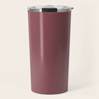 Solid Colors - Dusty Rose Travel Mug Gallery Image 1