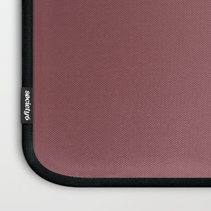 Solid Colors - Dusty Rose Laptop Sleeve Gallery Image 3