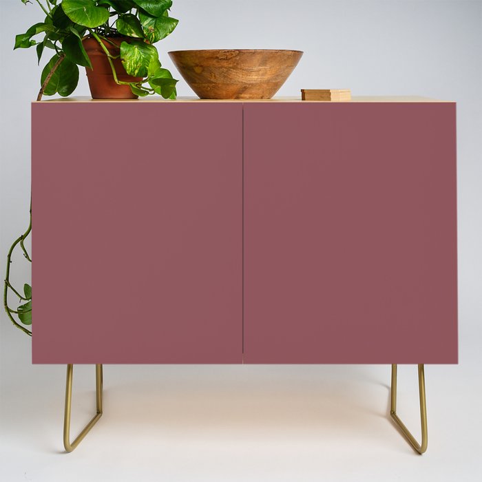 Solid Colors - Dusty Rose Credenza Gallery Image 1