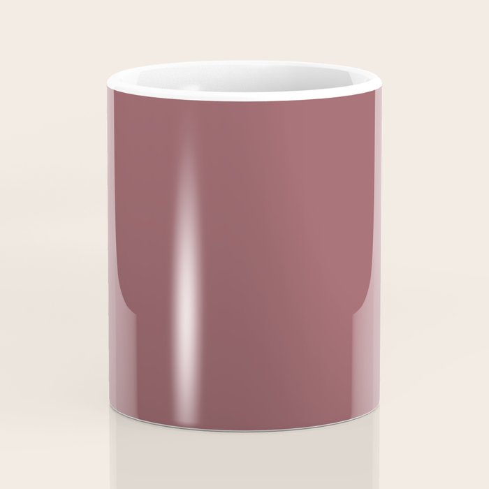 Solid Colors - Dusty Rose Coffee Mug Gallery Image 4