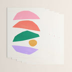 The Sundowner: Stacked Shapes 01 Wrapping Paper Gallery Image 3