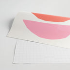 The Sundowner: Stacked Shapes 01 Wrapping Paper Gallery Image 2