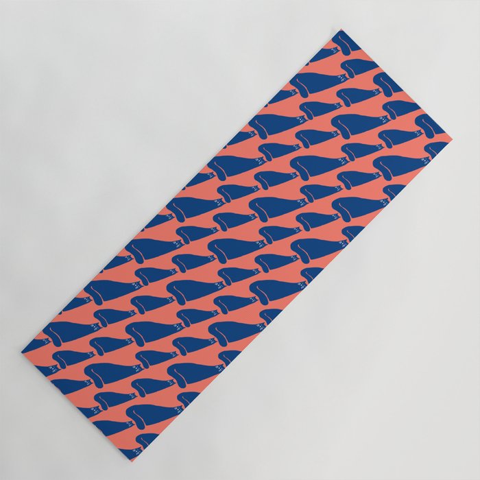 Cat in the wind Yoga Mat Gallery Image 1