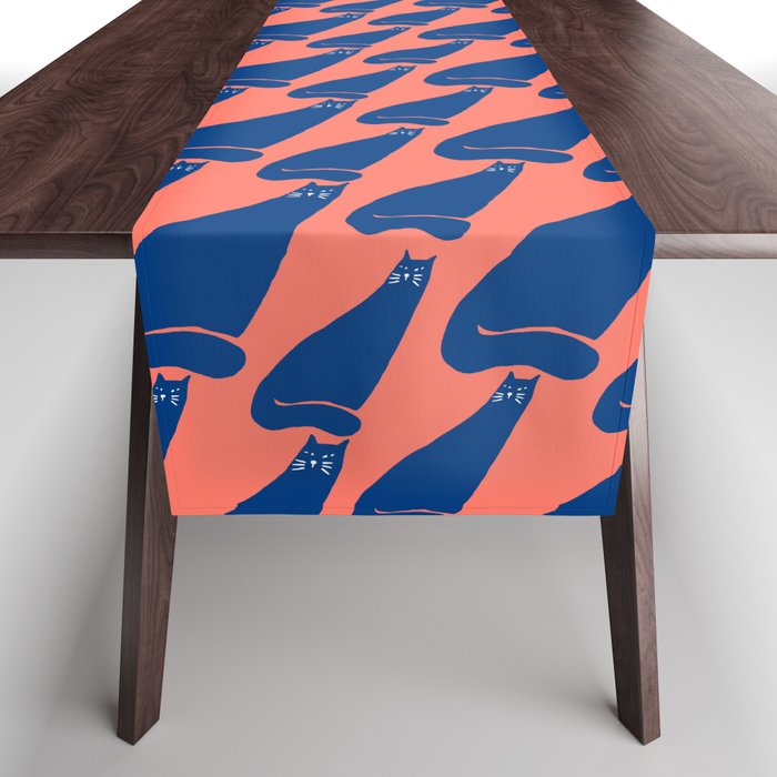 Cat in the wind Table Runner Gallery Image 1