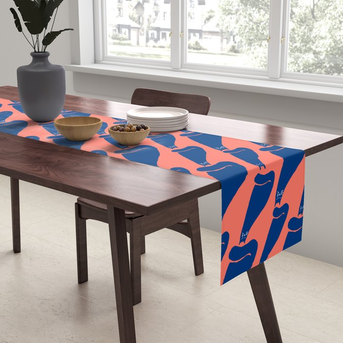 Cat in the wind Table Runner Gallery Image 2