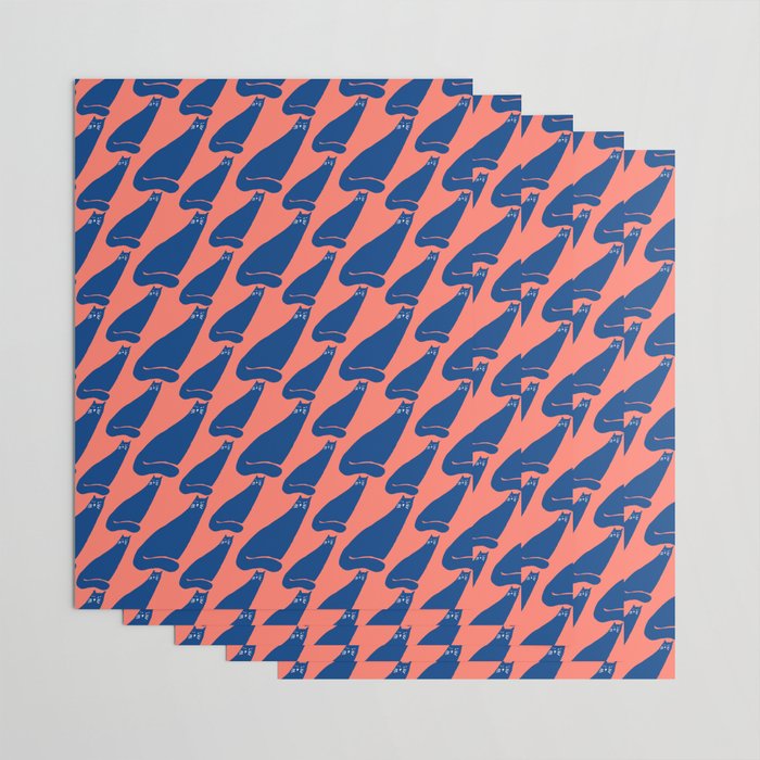 Cat in the wind Wrapping Paper Gallery Image 3