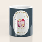 Old Fashioned Cocktail Zodiac Sign Coffee Mug Gallery Image 4