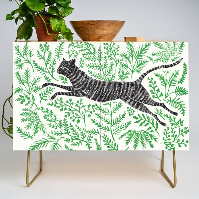 Running through Ferns Credenza Gallery Image 1