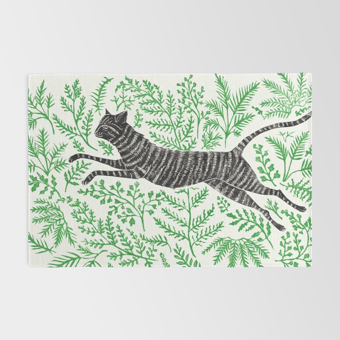 Running through Ferns Rug Gallery Image 2