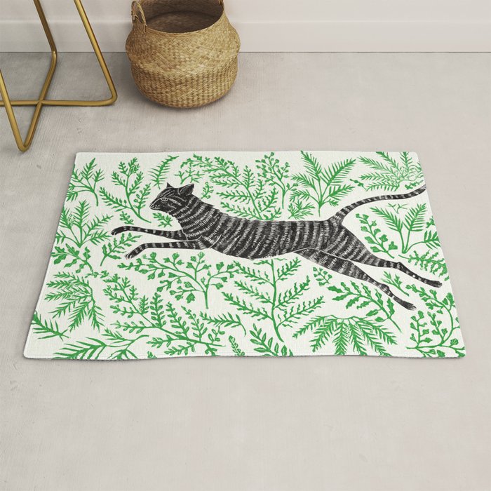 Running through Ferns Rug Gallery Image 1