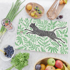 Running through Ferns Cutting Board Gallery Image 2