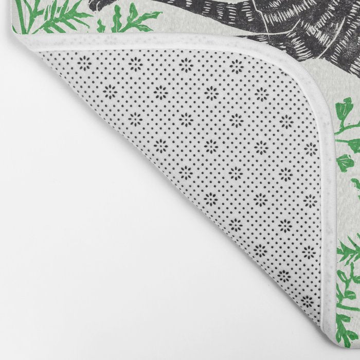 Running through Ferns Bath Mat Gallery Image 2