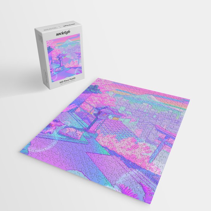 Fuji Blossom Jigsaw Puzzle Gallery Image 2