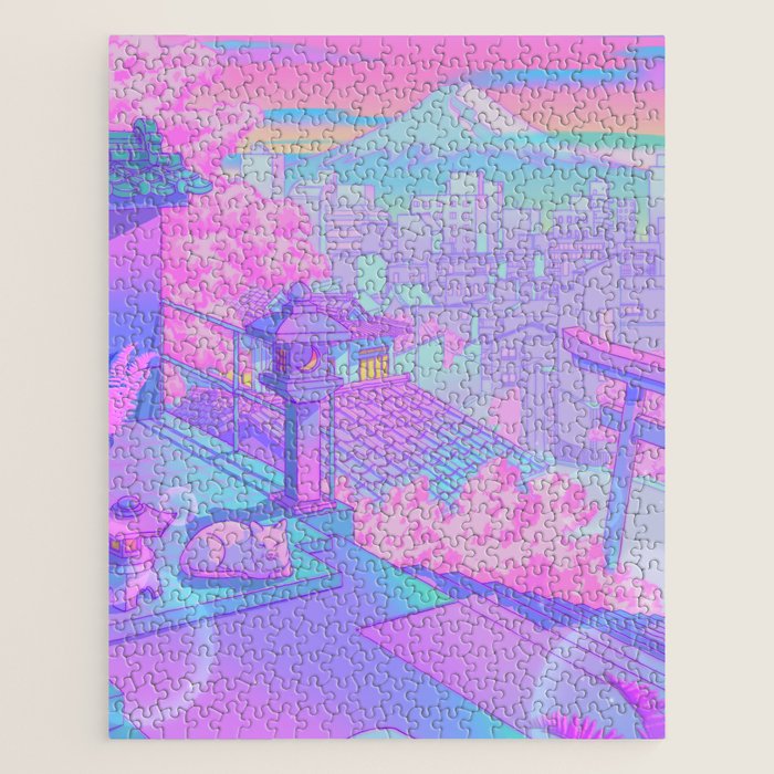 Fuji Blossom Jigsaw Puzzle Gallery Image 1