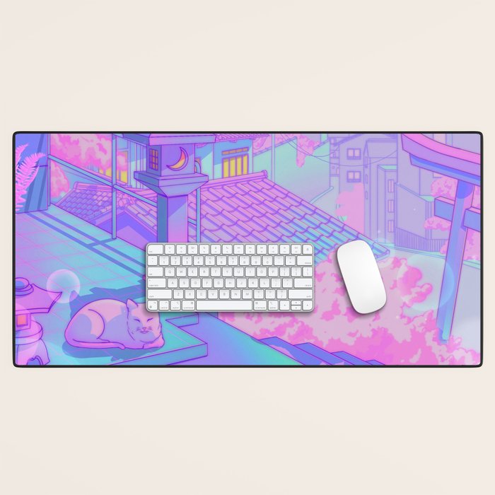 Fuji Blossom Desk Mat Gallery Image 1